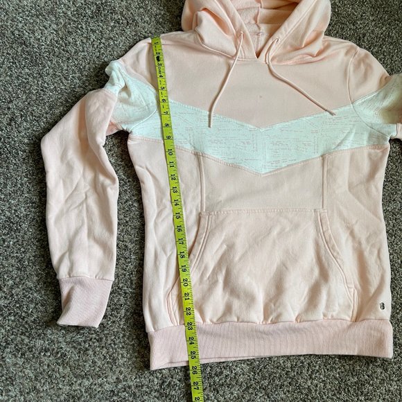 Buffbunny Collection Hero Sweatshirt Hoodie, Size Large, Pink & White - Picture 9 of 13